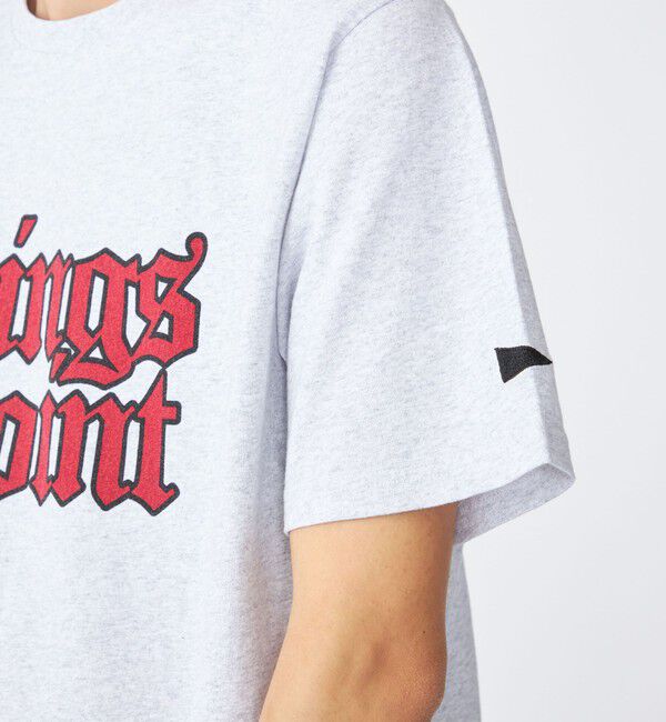 SHIPS「【SHIPS別注】KINGS POINT: ロゴ プリント 半袖 Tシャツ」|Tシャツ・カットソー|