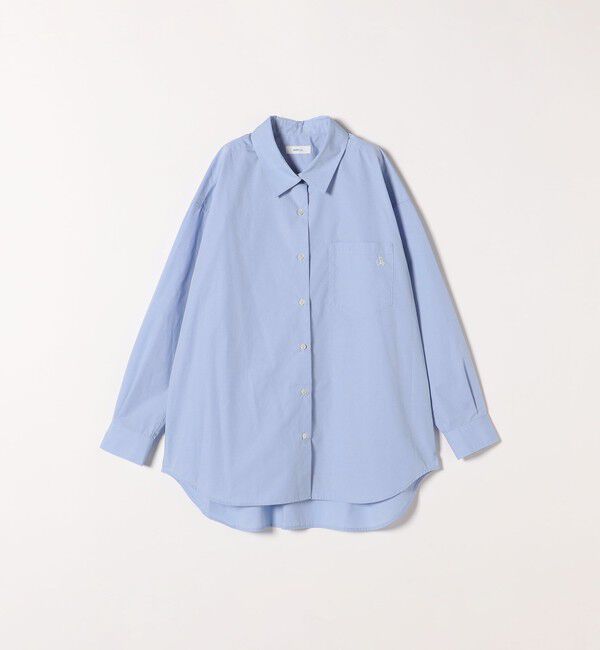 SHIPS any「SHIPS any:〈洗濯機可能〉REPREVE レギュラーカラー ルーズ ポケット シャツ」|シャツ・ブラウス|