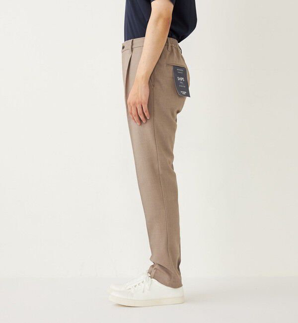 SHIPS Colors 「SHIPS Colors:〈洗濯機可能〉TR イージー スラックス(セットアップ可能)◇」|スラックス|