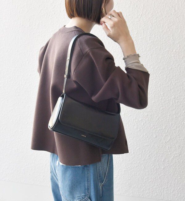 SHIPS any「SHIPS any: ミラノリブ ノーカラー ニット ジャケット カーディガン」|カーディガン|