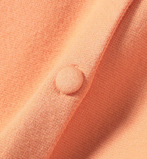 SHIPS any「SHIPS any: ミラノリブ ノーカラー ニット ジャケット カーディガン」|カーディガン|