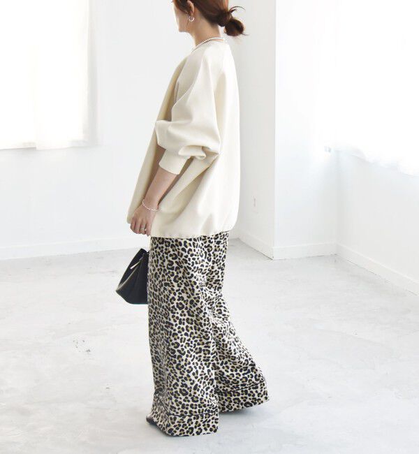 quaranciel「quaranciel:〈洗濯機可能〉ポンチ ドロスト ルーズ プルオーバー」|スウェット・ジャージ|