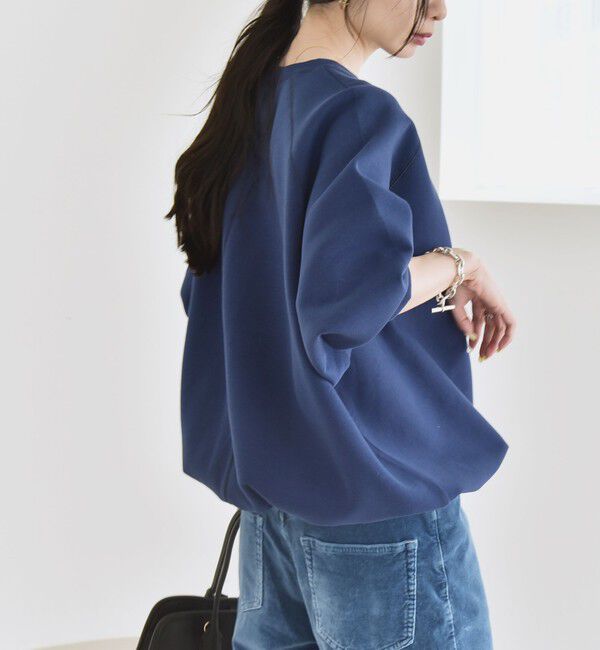 quaranciel「quaranciel:〈洗濯機可能〉ポンチ ドロスト ルーズ プルオーバー」|スウェット・ジャージ|