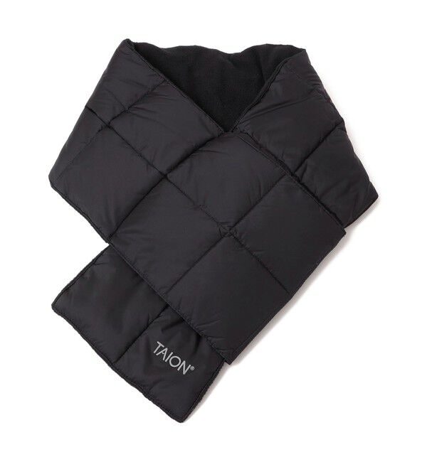 SHIPS any「TAION: ベーシック ダウン マフラー<KIDS>」|マフラー|ブラック