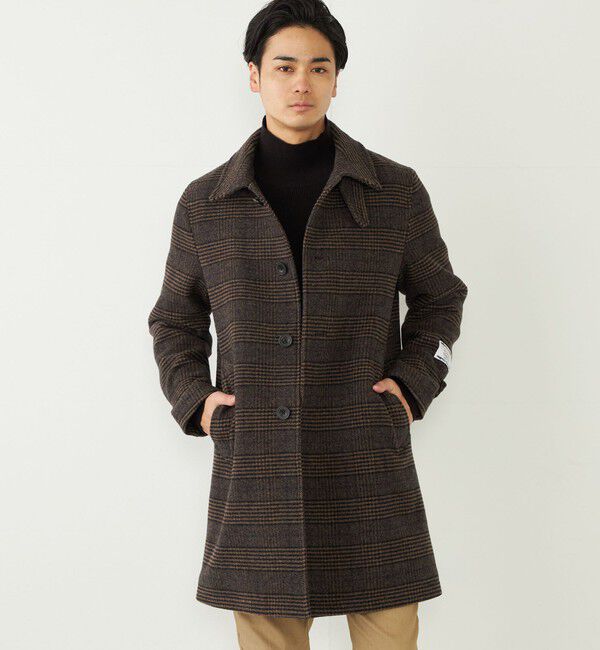 SHIPS Colors 「SHIPS Colors:HOLLOW WOOL コート」|ステンカラーコート|