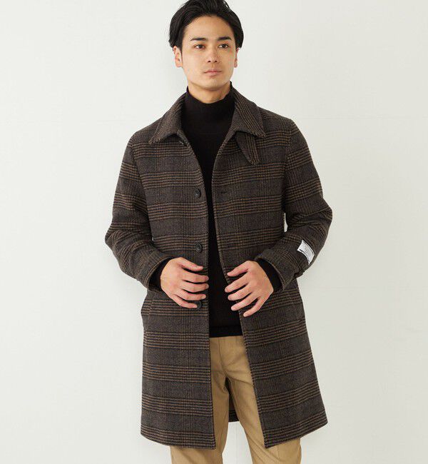 SHIPS Colors 「SHIPS Colors:HOLLOW WOOL コート」|ステンカラーコート|
