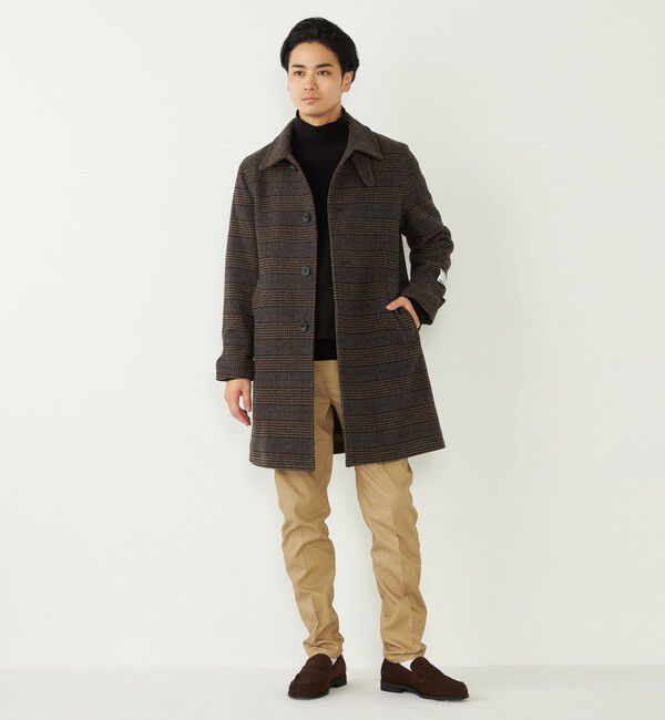 SHIPS Colors 「SHIPS Colors:HOLLOW WOOL コート」|ステンカラーコート|