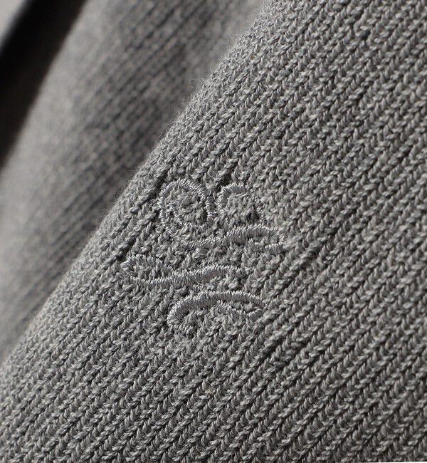 SHIPS for women「〈手洗い可能〉ワンポイント 刺繍 Vネック ベスト」|ベスト・ジレ|