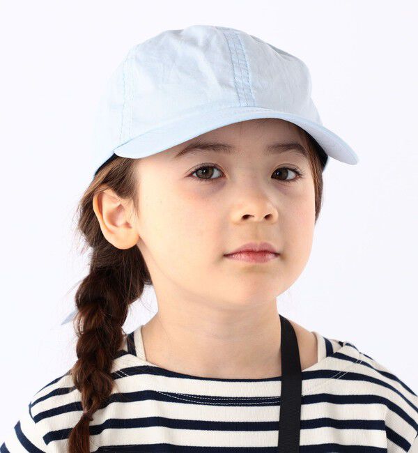 SHIPS KIDS「SHIPS KIDS:〈吸水速乾〉バック リボン キャップ」|キャップ・キャスケット|