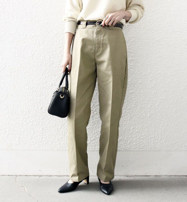 SHIPS any「【SHIPS any別注】Dickies:〈洗濯機可能〉874 T/C ツイル チノパンツ」|チノ|