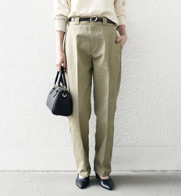 SHIPS any「【SHIPS any別注】Dickies:〈洗濯機可能〉874 T/C ツイル チノパンツ」|チノ|