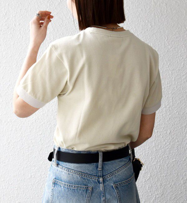 SHIPS any「【SHIPS any別注】LACOSTE:〈洗濯機可能〉PIQUE クルーネック Tシャツ 26SS」|Tシャツ・カットソー|