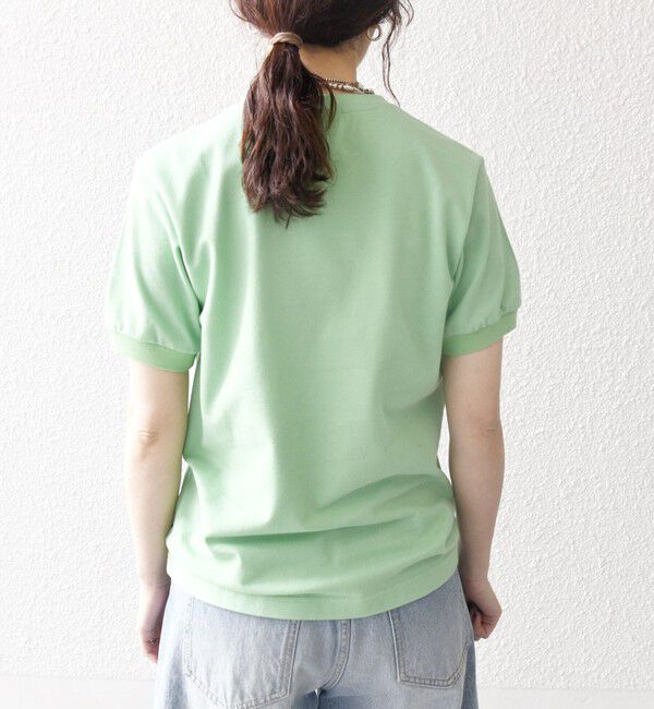 SHIPS any「【SHIPS any別注】LACOSTE:〈洗濯機可能〉PIQUE クルーネック Tシャツ 26SS」|Tシャツ・カットソー|