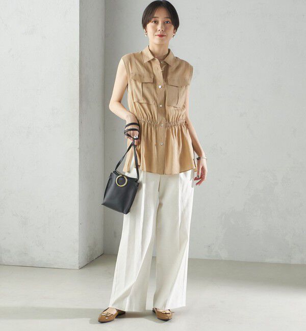 SHIPS for women「2WAY バックル スリング バック フラット シューズ」|パンプス|