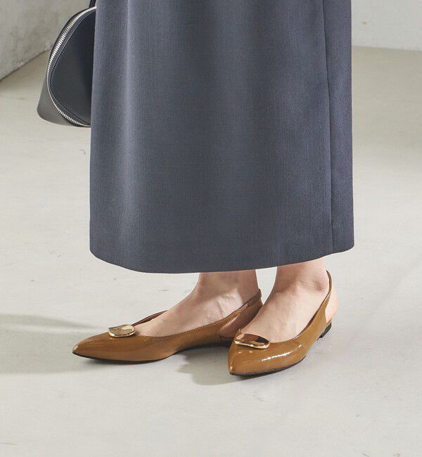 SHIPS for women「2WAY バックル スリング バック フラット シューズ」|パンプス|