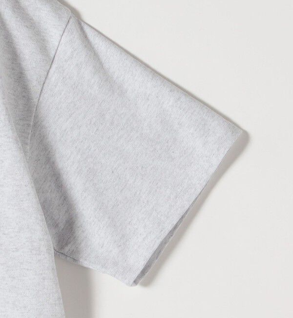 SHIPS any「【WEB限定/SHIPS any別注】THE KNiTS:〈洗濯機可能〉ラウンドヘム プリント ショート TEE」|Tシャツ・カットソー|