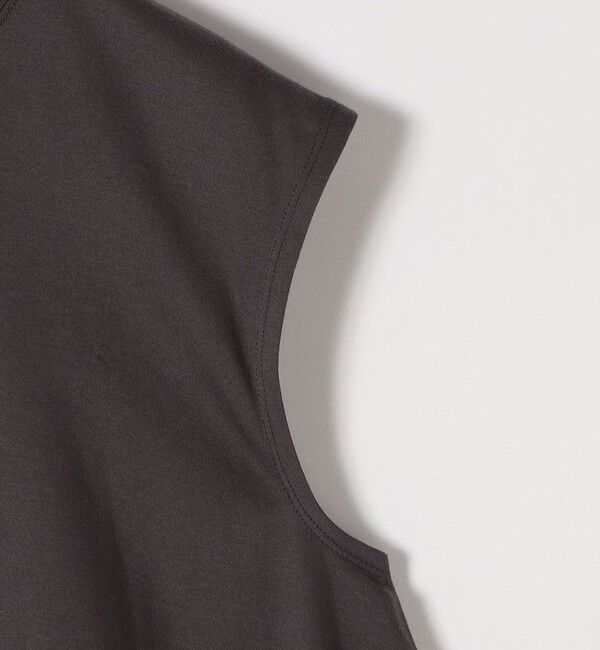 SHIPS any「SHIPS any:〈接触冷感/汗染み防止加工/洗濯機可能〉Aライン フレンチスリーブ TEE」|Tシャツ・カットソー|