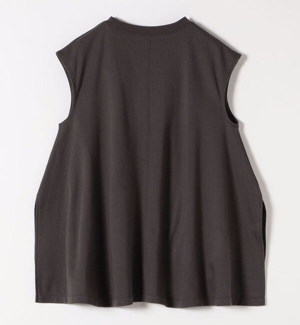 SHIPS any「SHIPS any:〈接触冷感/汗染み防止加工/洗濯機可能〉Aライン フレンチスリーブ TEE」|Tシャツ・カットソー|