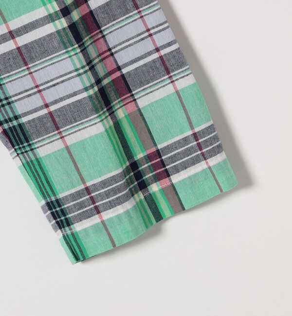 SHIPS any「SHIPS any:〈洗濯機可能〉マドラス チェック テーラード シャツ ジャケット」|テーラードジャケット|