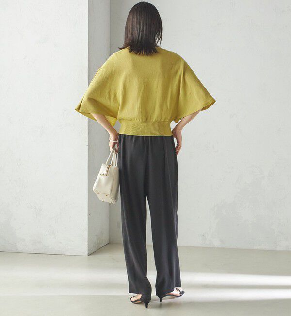 SHIPS for women「〈手洗い可能〉ホール ガーメント ケープ デザイン カーディガン」|カーディガン|