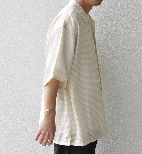 SHIPS any「SHIPS any:〈洗濯機可能〉ミニ チェック レギュラーカラー シアー シャツ◇」|シャツ・ブラウス|