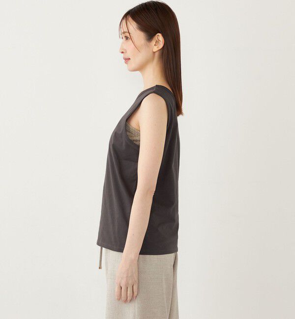 SHIPS Colors 「SHIPS Colors:2WAY メッシュ ニット &times; タンクトップ セット」|ニット・セーター|