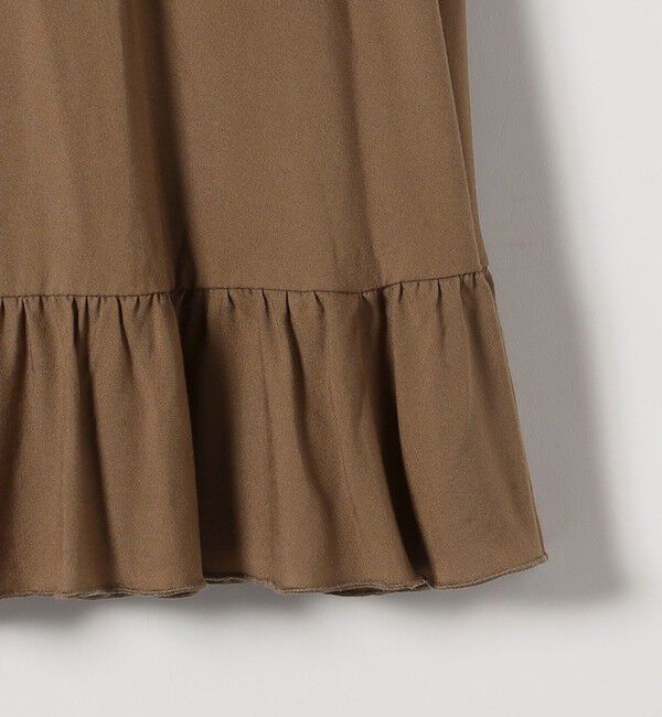 SHIPS any「SHIPS any:〈洗濯機可能〉ティアード ラッフル マキシ スカート」|スカート|