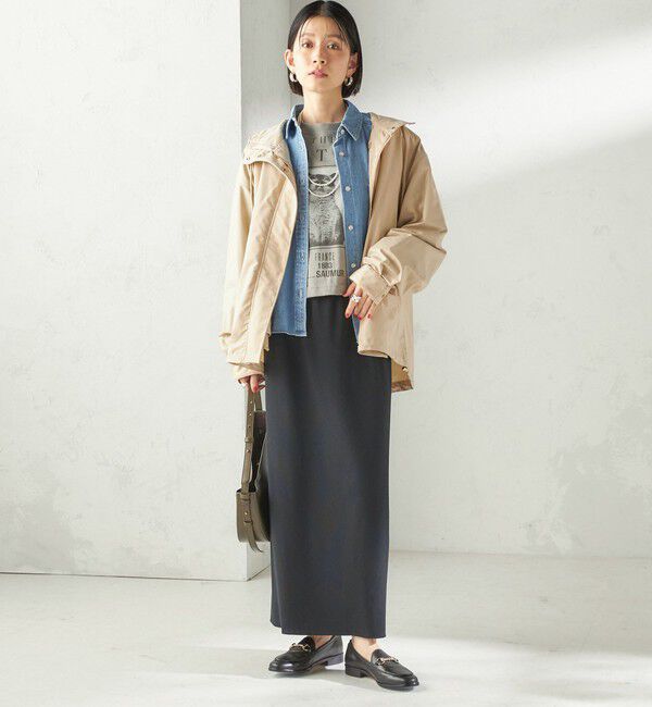 SHIPS for women「〈洗濯機可能〉ライトオンス デニム ショート シャツ」|シャツ・ブラウス|