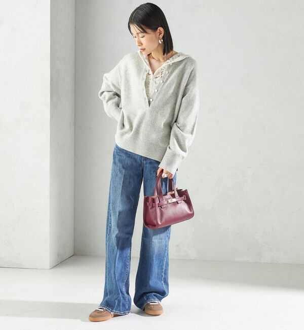 SHIPS for women「ベルト デザイン レザー バッグ」|ショルダー・メッセンジャー|