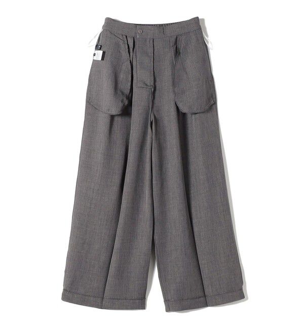 SHIPS Colors 「SHIPS Colors:〈洗濯機可能〉ウーステッドライク ワイド パンツ(セットアップ対応可能)」|その他|