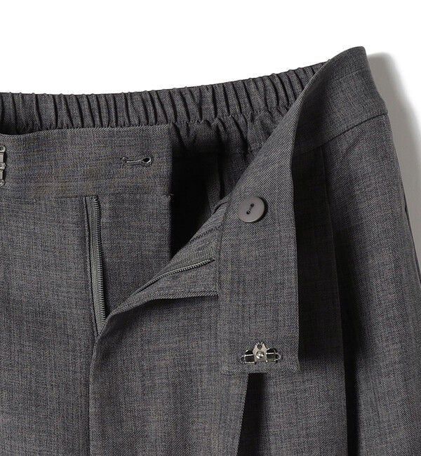 SHIPS Colors 「SHIPS Colors:〈洗濯機可能〉ウーステッドライク ワイド パンツ(セットアップ対応可能)」|その他|