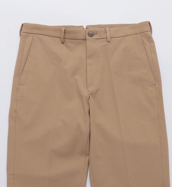 SHIPS「SHIPS: 〈手洗い可能〉ノープリーツ ツイル 4WAY ストレッチ パンツ」|スラックス|