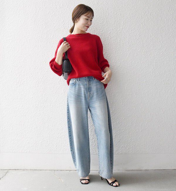 SHIPS any「SHIPS any:〈手洗い可能〉AQUA カシミヤ ミックス ハイネック ニット」|ニット・セーター|