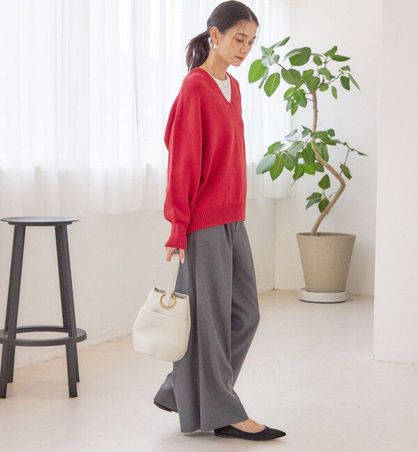 SHIPS for women「〈手洗い可能〉バルキーヤーン プルオーバー」|ニット・セーター|