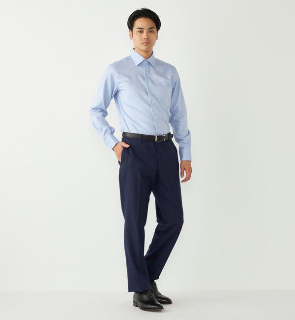 SHIPS Colors 「SHIPS Colors:〈洗濯機可能〉T/W スーツ スラックス(セットアップ対応可能)」|スラックス|