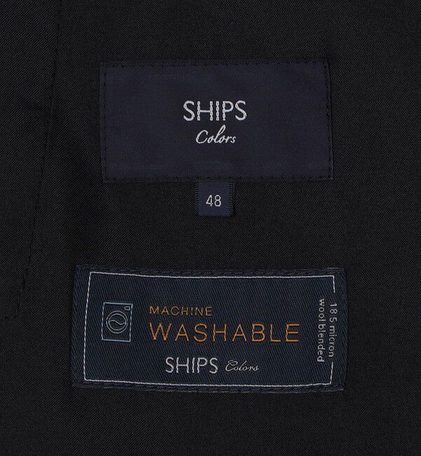 SHIPS Colors 「SHIPS Colors:〈洗濯機可能〉T/W スーツ スラックス(セットアップ対応可能)」|スラックス|