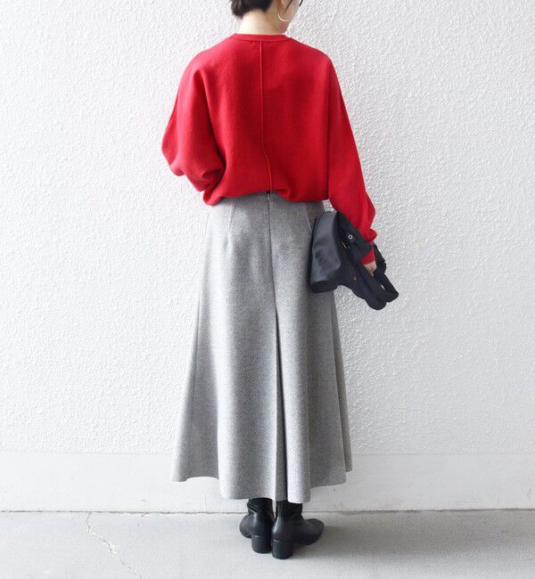 SHIPS any「SHIPS any:〈洗濯機可能〉クルーネック ドルマン ベーシック ニット プルオーバー」|ニット・セーター|