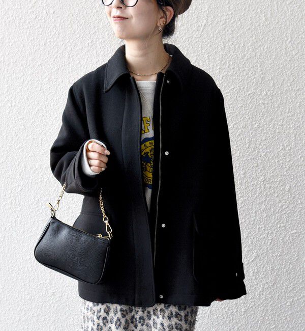 SHIPS any「SHIPS any: メルトン ジップ フィールド コート」|その他|