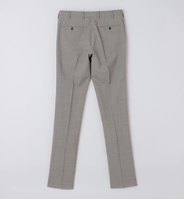 SHIPS「SHIPS:〈FUNCTION/洗濯機可能〉ウォッシャブル ハウンドトゥース スラックス(セットアップ対応)」|スラックス|