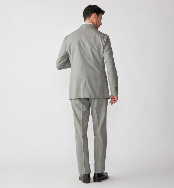 SHIPS「SHIPS:〈FUNCTION/洗濯機可能〉ウォッシャブル ハウンドトゥース スラックス(セットアップ対応)」|スラックス|