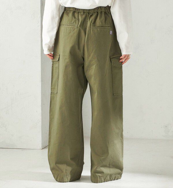 SHIPS for women「【SHIPS別注】GUNG HO:〈洗濯機可能〉パラシュート パンツ」|カーゴ|