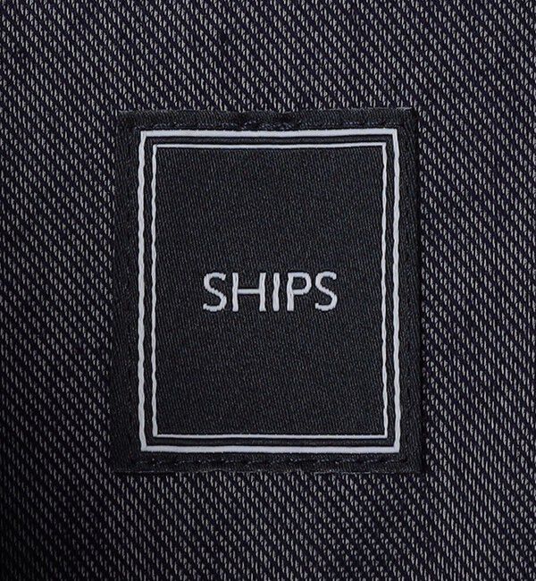 SHIPS「SHIPS: ジャージー デニム ライク ワンピースカラー シャツ」|シャツ・ブラウス|