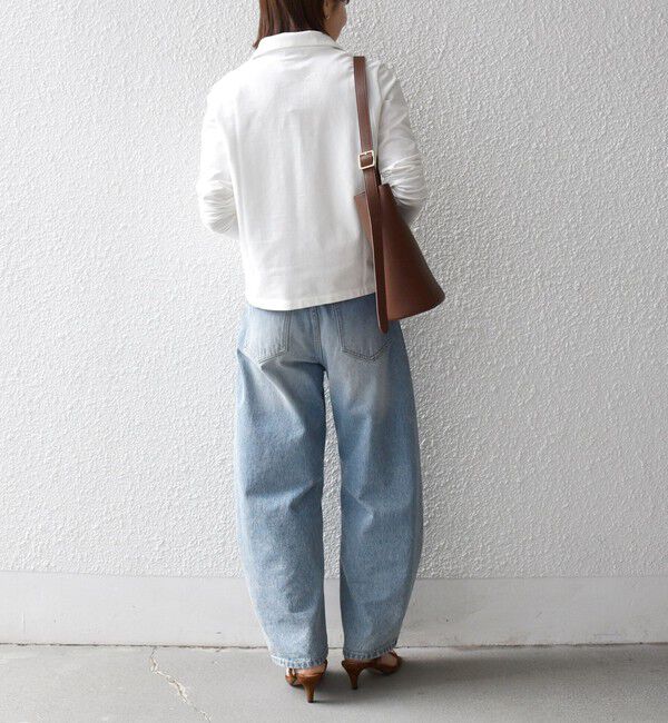 SHIPS any「SHIPS any:〈洗濯機可能〉インレイ リング スナップ ポケット カーディガン」|Tシャツ・カットソー|