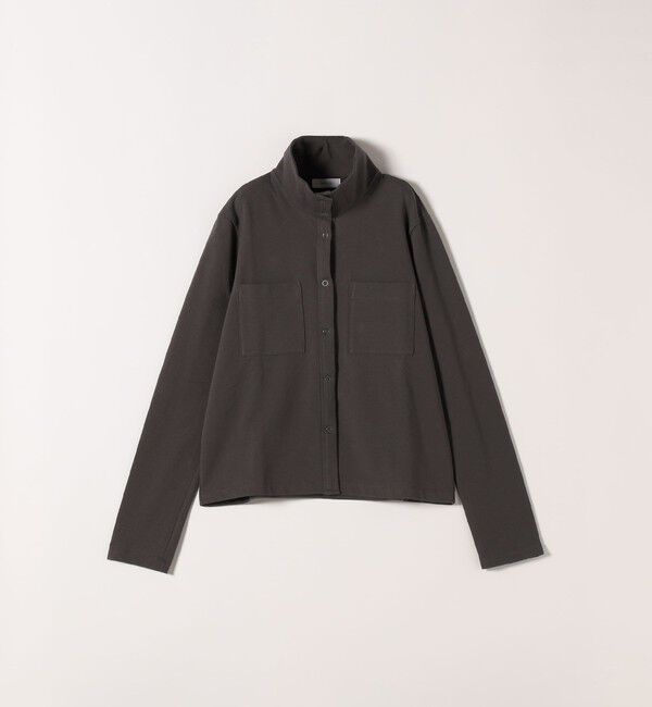 SHIPS any「SHIPS any:〈洗濯機可能〉インレイ リング スナップ ポケット カーディガン」|Tシャツ・カットソー|