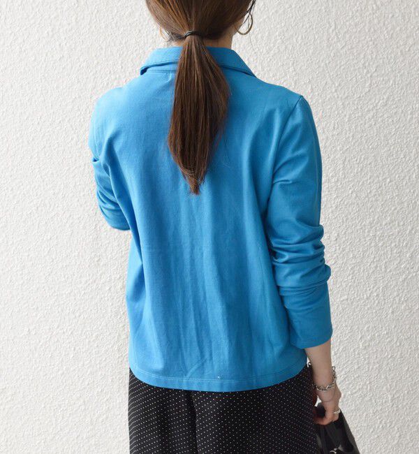 SHIPS any「SHIPS any:〈洗濯機可能〉インレイ リング スナップ ポケット カーディガン」|Tシャツ・カットソー|