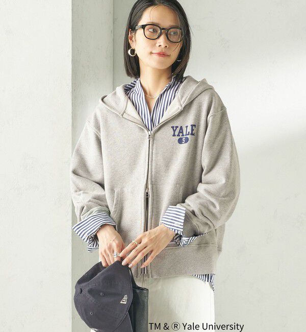 SHIPS for women「RUSSELL ATHLETIC:〈洗濯機可能〉YALE HOODIE」|パーカー|