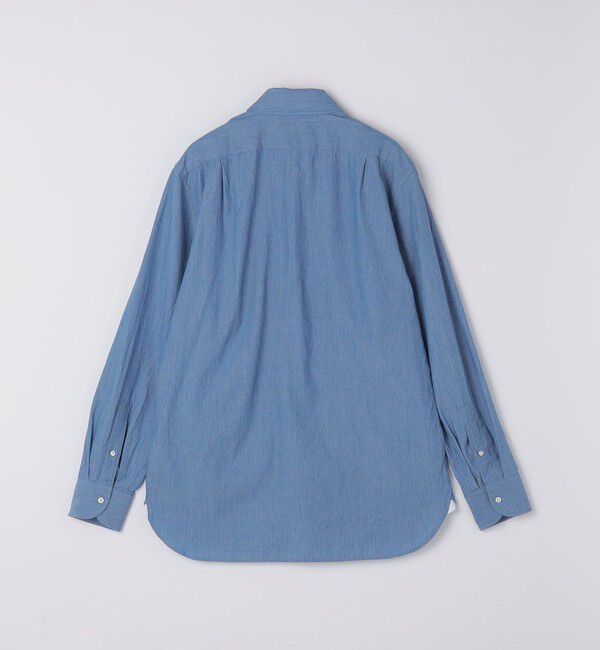 SHIPS「GUY ROVER: シャンブレー ボタンダウン カラー シャツ」|シャツ・ブラウス|