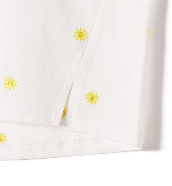 SHIPS Colors 「SHIPS Colors:〈洗濯機可能〉リンク フラワーエンブロイダリー カットソー 2」|Tシャツ・カットソー|