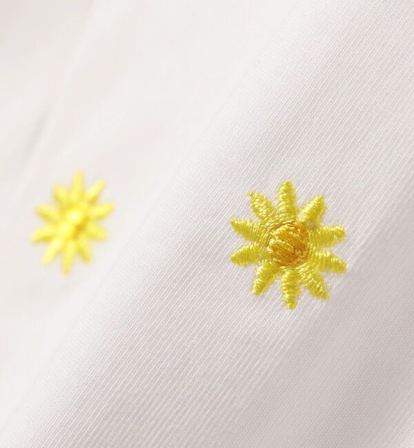 SHIPS Colors 「SHIPS Colors:〈洗濯機可能〉リンク フラワーエンブロイダリー カットソー 2」|Tシャツ・カットソー|