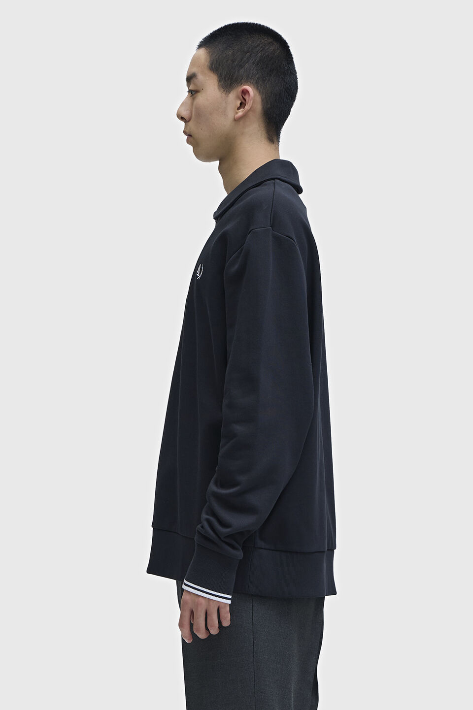 FRED PERRY 「Half Zip Collared Sweatshirt」|スウェット・ジャージ|